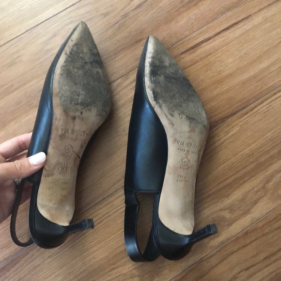 Via Spiga leather slingbacks - Picture 4 of 4